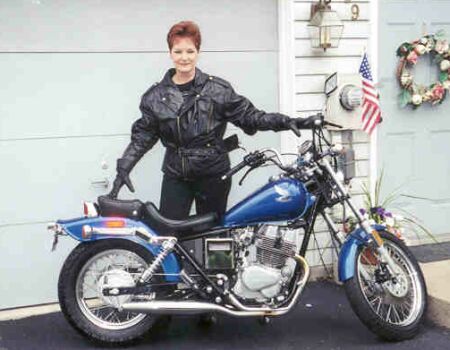 Vickki's Honda Rebel